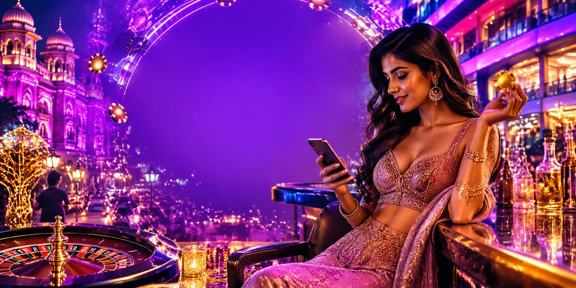 Jaipur casino roulette table with Bollywood theme